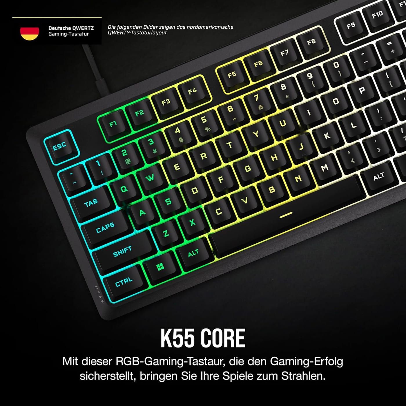 Corsair K55 CORE — Herstelleransicht 2 von 4