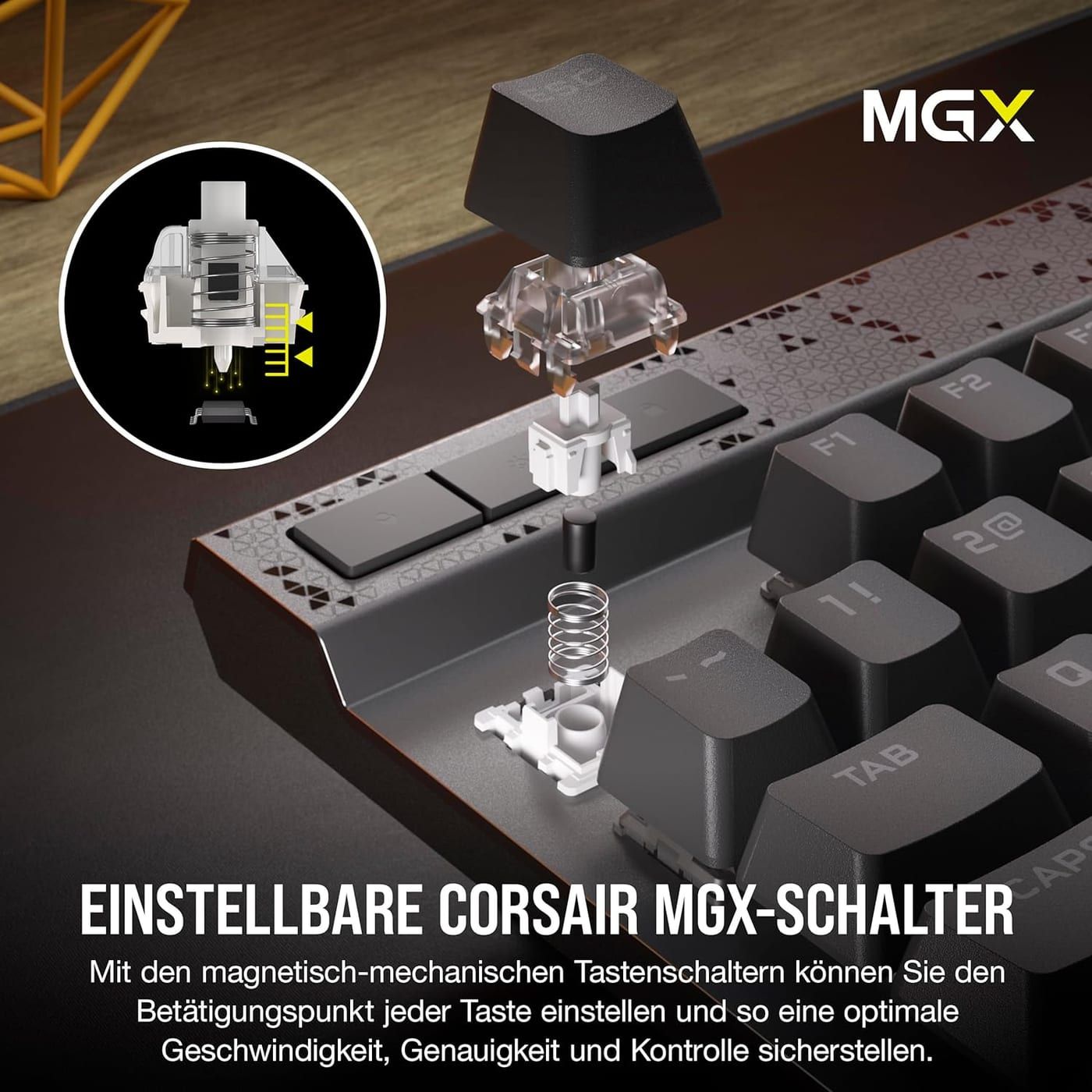 Corsair K70 MAX — Herstelleransicht 3 von 4