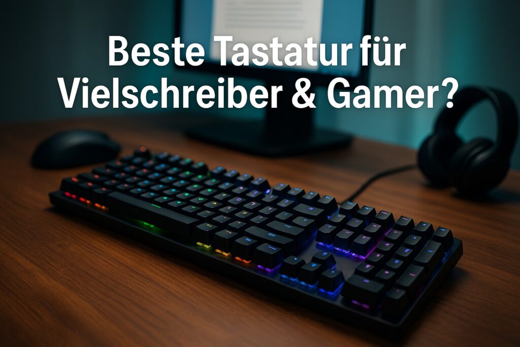 gaming tastatur mit bunt beleuchteten tasten für gamer